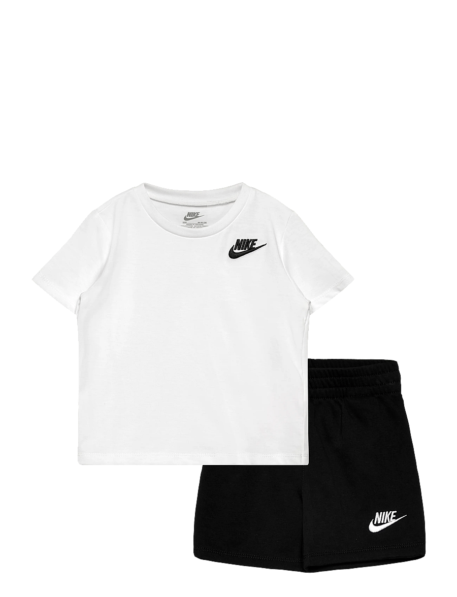 Nike - NIKE CLUB SHORT SET - jeu de 2 pièces - black - 0