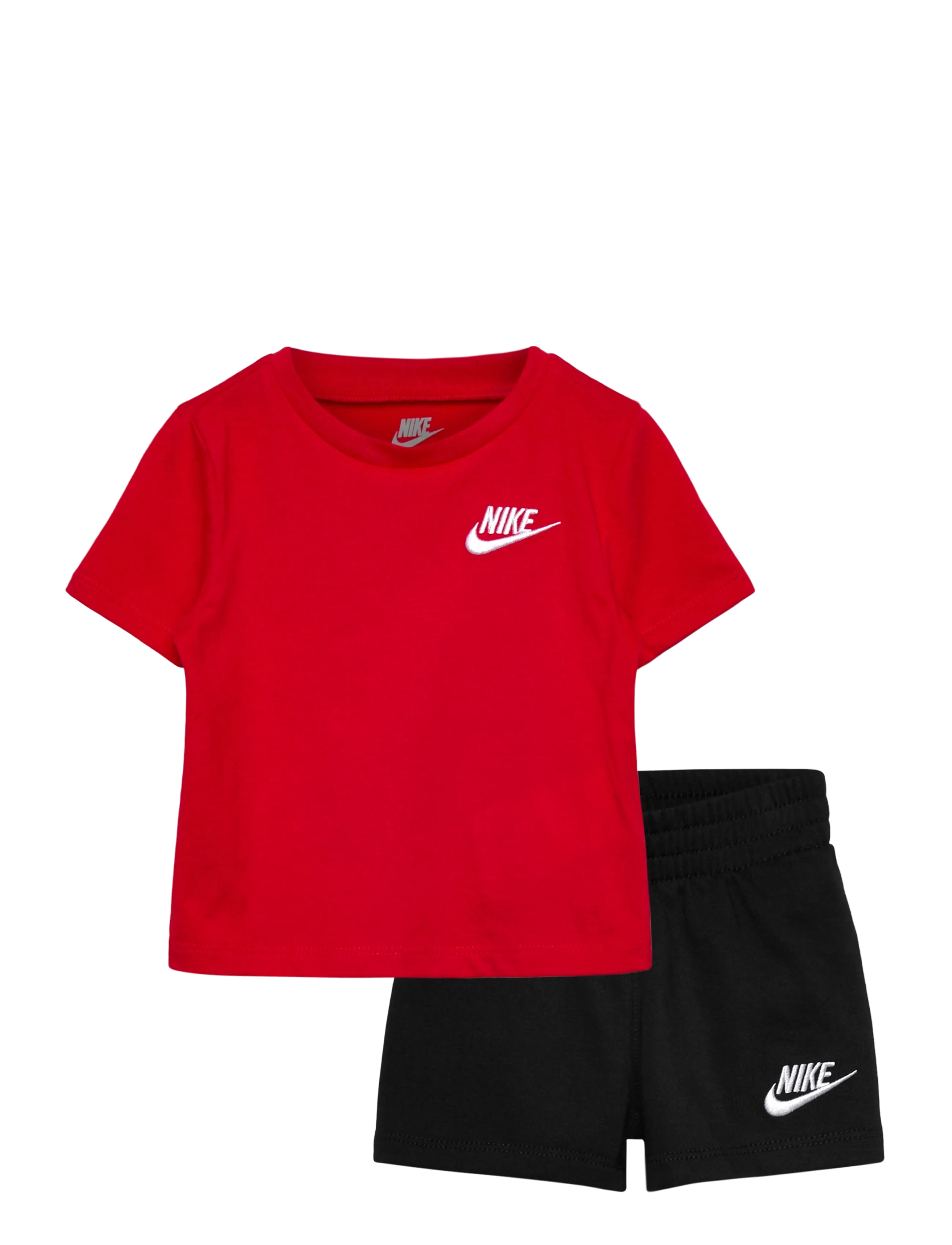 Nike Nike Club Short Set, 86, Red, Sport > Sæt Med Kortærmet T-Shirt, Børn