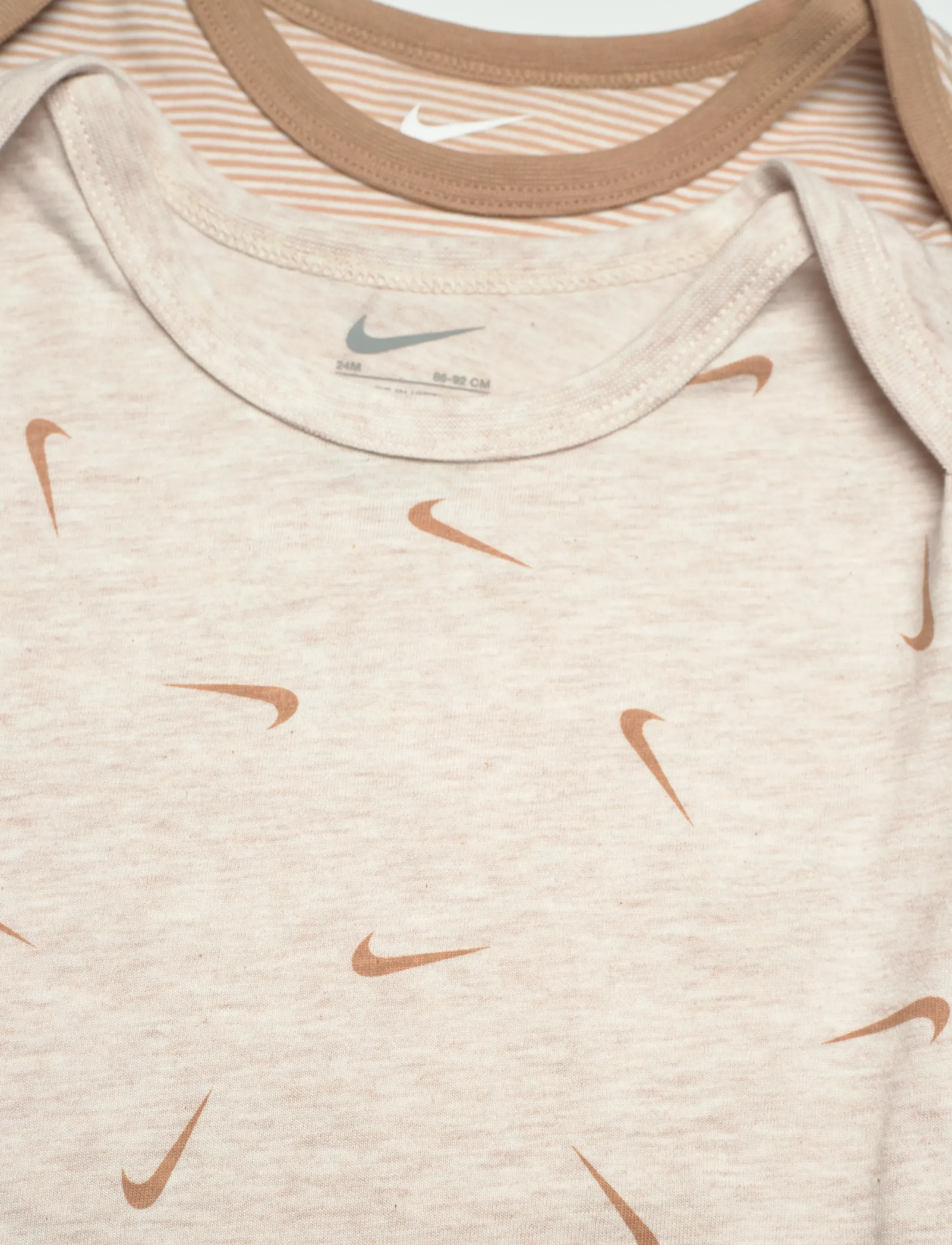 Nike - NIKE ESSENTIAL STRIPE SET - matchende sæt - beige - 1