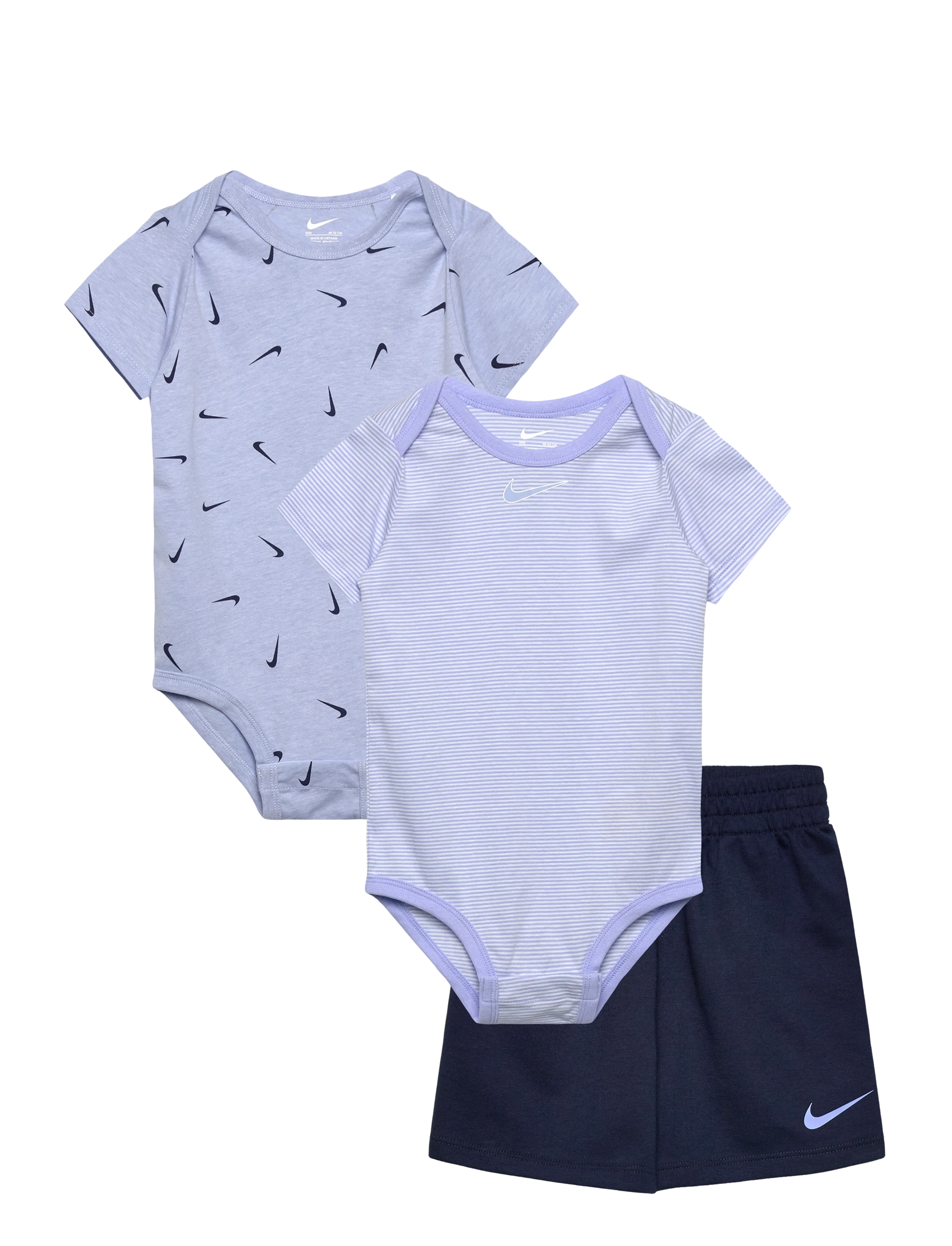 Nike Nike Essential Stripe Set, 86, Blue, Sæt > Sæt Med Krop, Børn