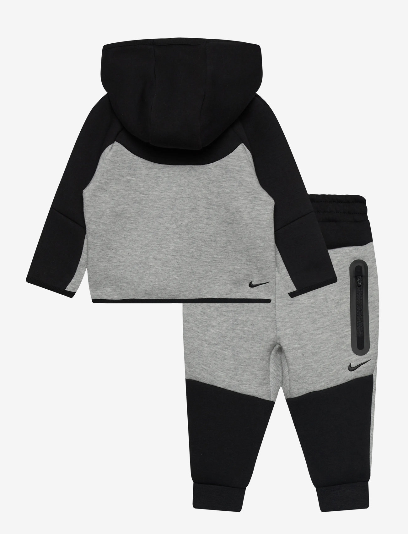 Nike - VL-TECH FLEECE SET - trainingsanzug - dk grey heather/black - 1