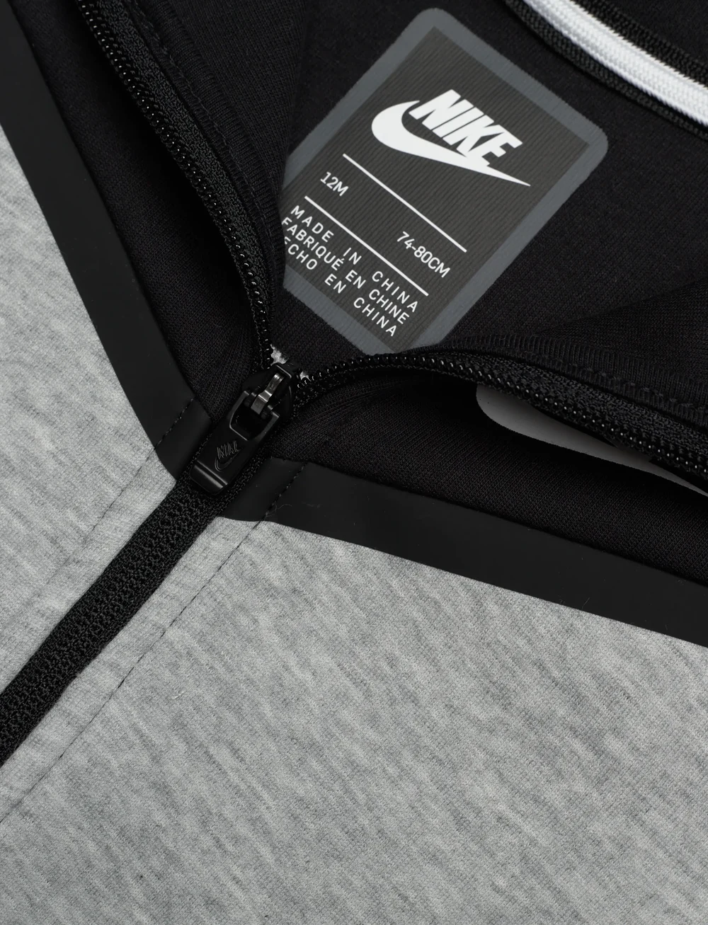 Nike - VL-TECH FLEECE SET - overaller - dk grey heather/black - 4