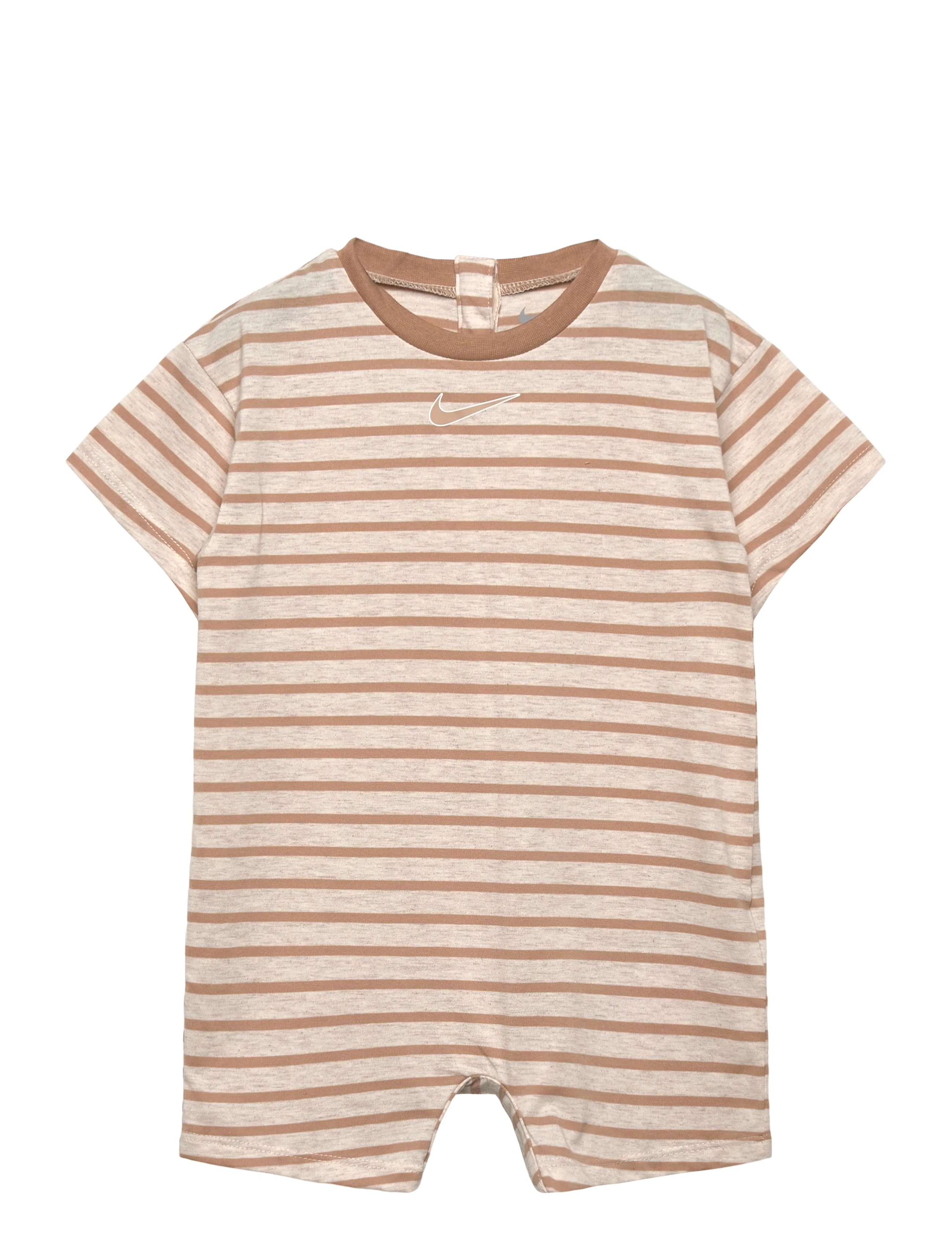 Nike NKN TOWEL TERRY SS SL ROMPER - Vêtements - CREAM / cream