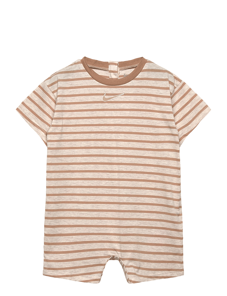 Nike - NIKE TOWEL TERRY ROMPER - kurzärmelig - cream - 0