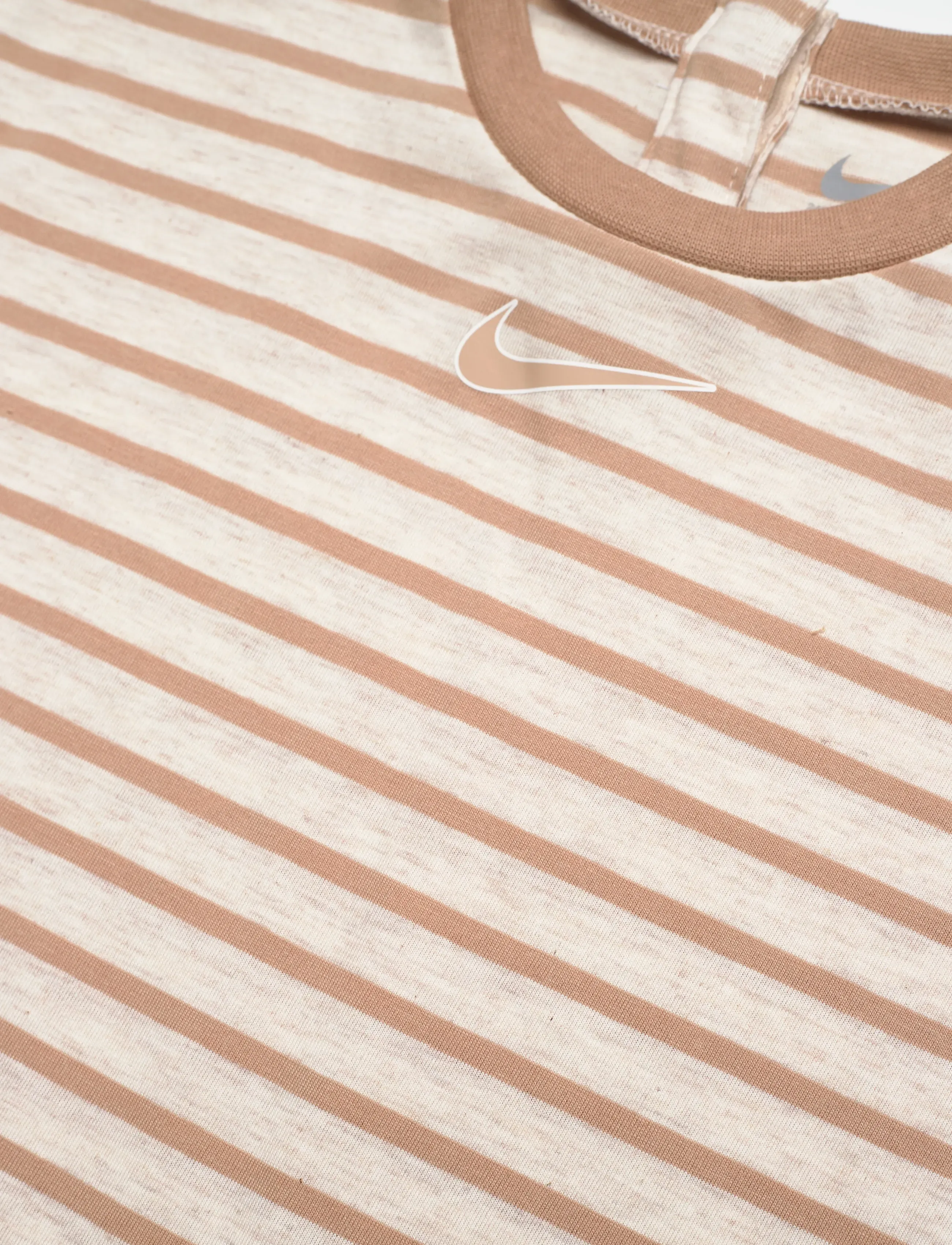 Nike - NKN TOWEL TERRY SS SL ROMPER - kortærmede heldragter - cream - 2