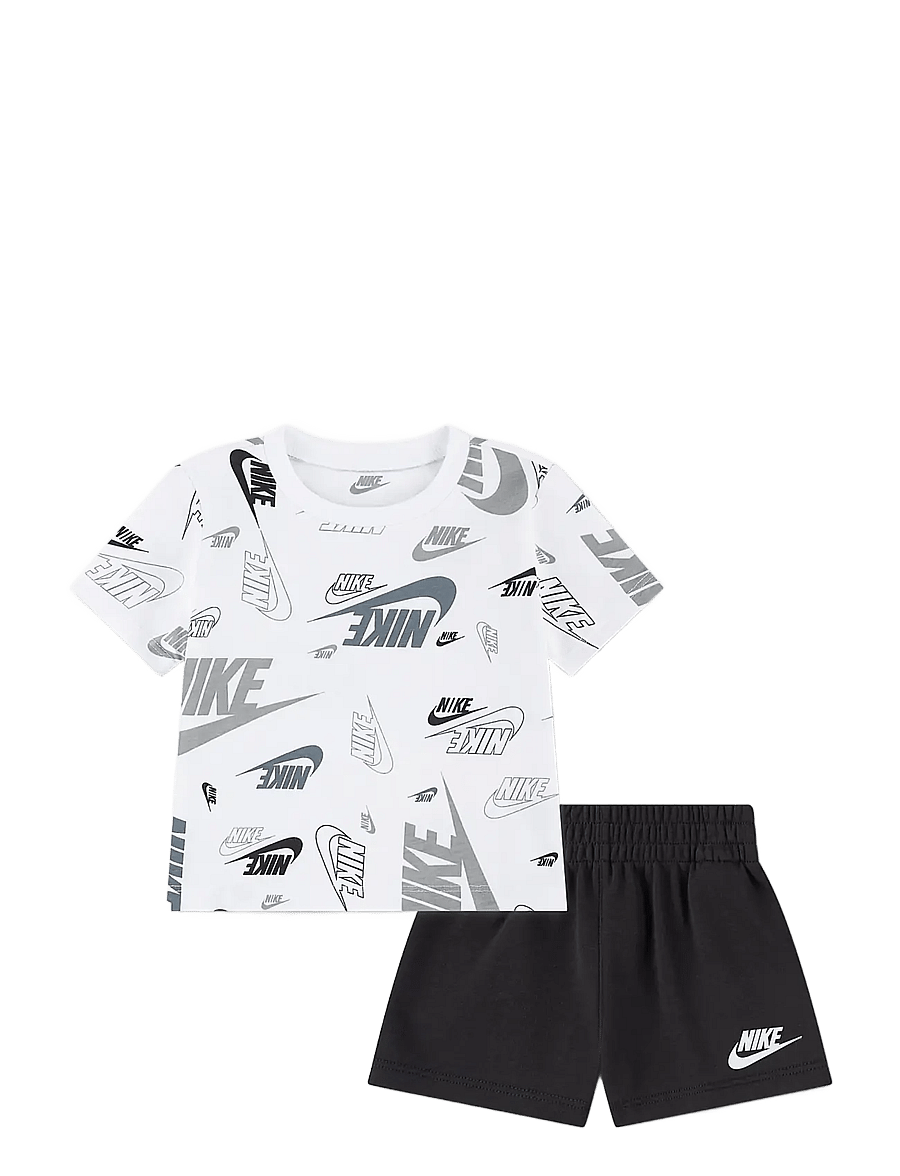 Nike - NIKE TEE & SHORT SET - 2-osalised komplektid - grey - 0