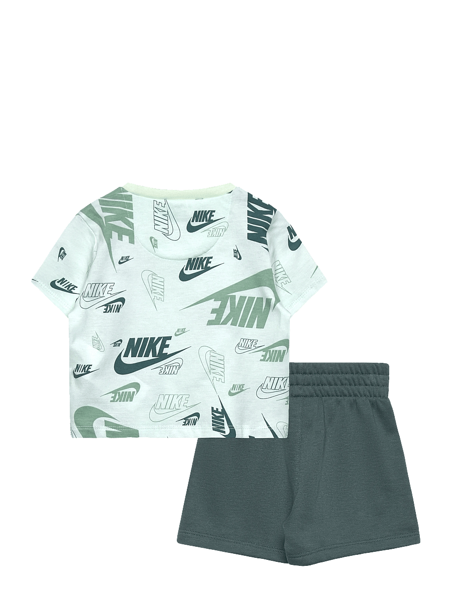 Nike - NIKE TEE & SHORT SET - 2-piece sets - grey - 1