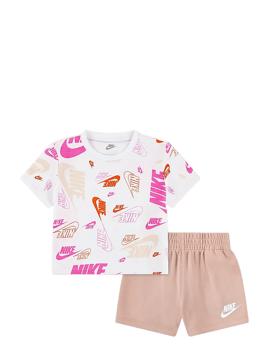 Nike - NIKE TEE & SHORT SET - 2-teilige sets - orange - 0