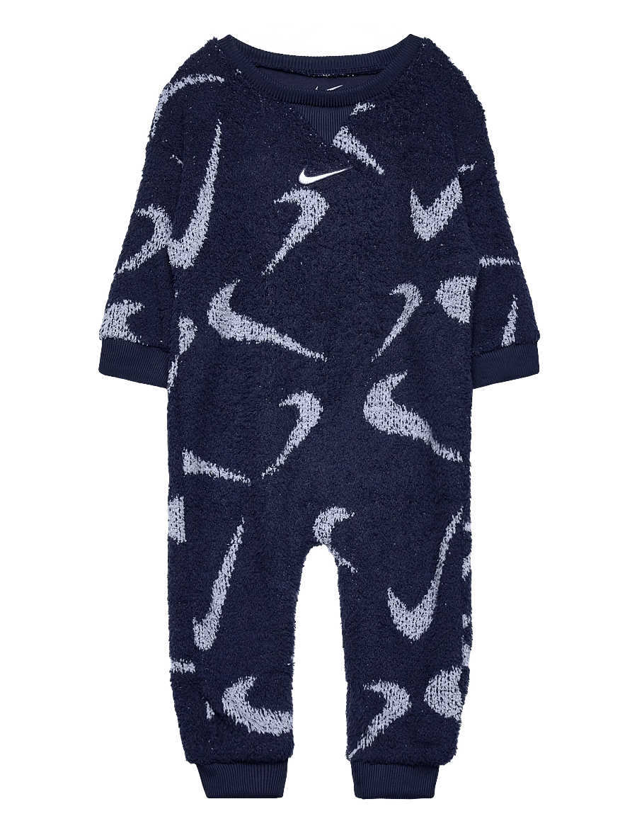 Nike - NIKE BOUCLE JACQUARD COVERALL - langärmelig - midnight navy - 0