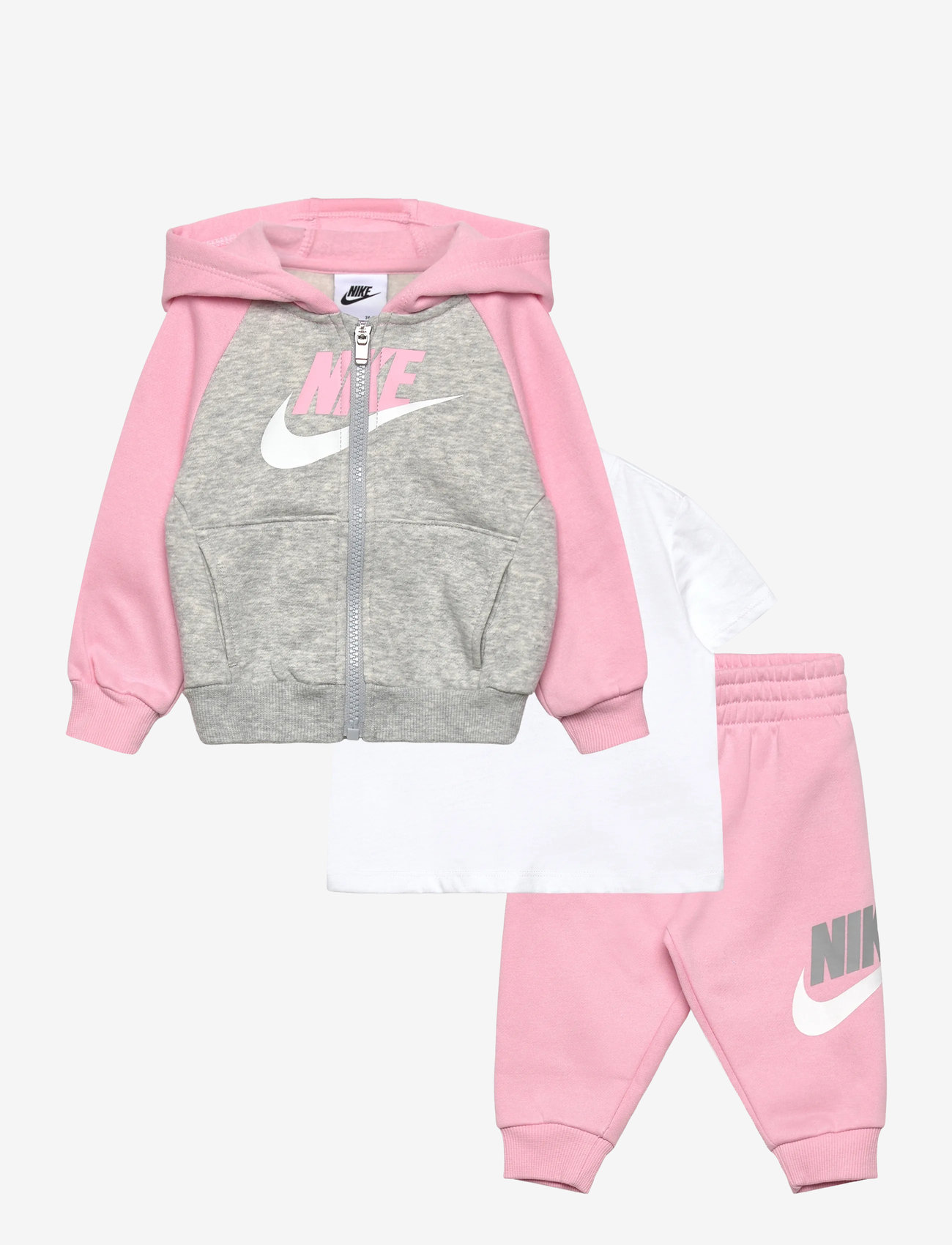 Nike - 3P-3PC PANT SET - hlaupafatnaður - pink - 0