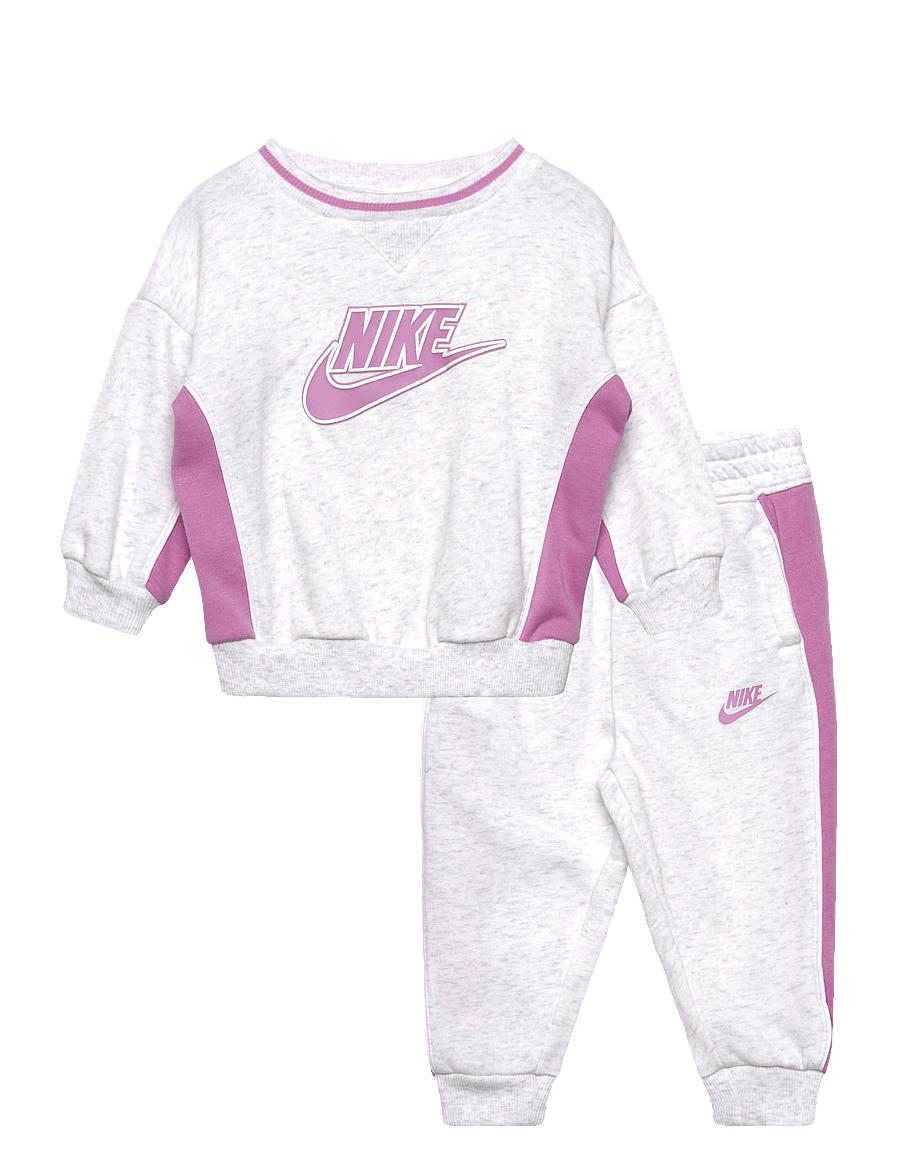 Nike - NIKE FRENCH TERRY PANT SET - survêtements et ensembles 2-pièces - birch heather - 0