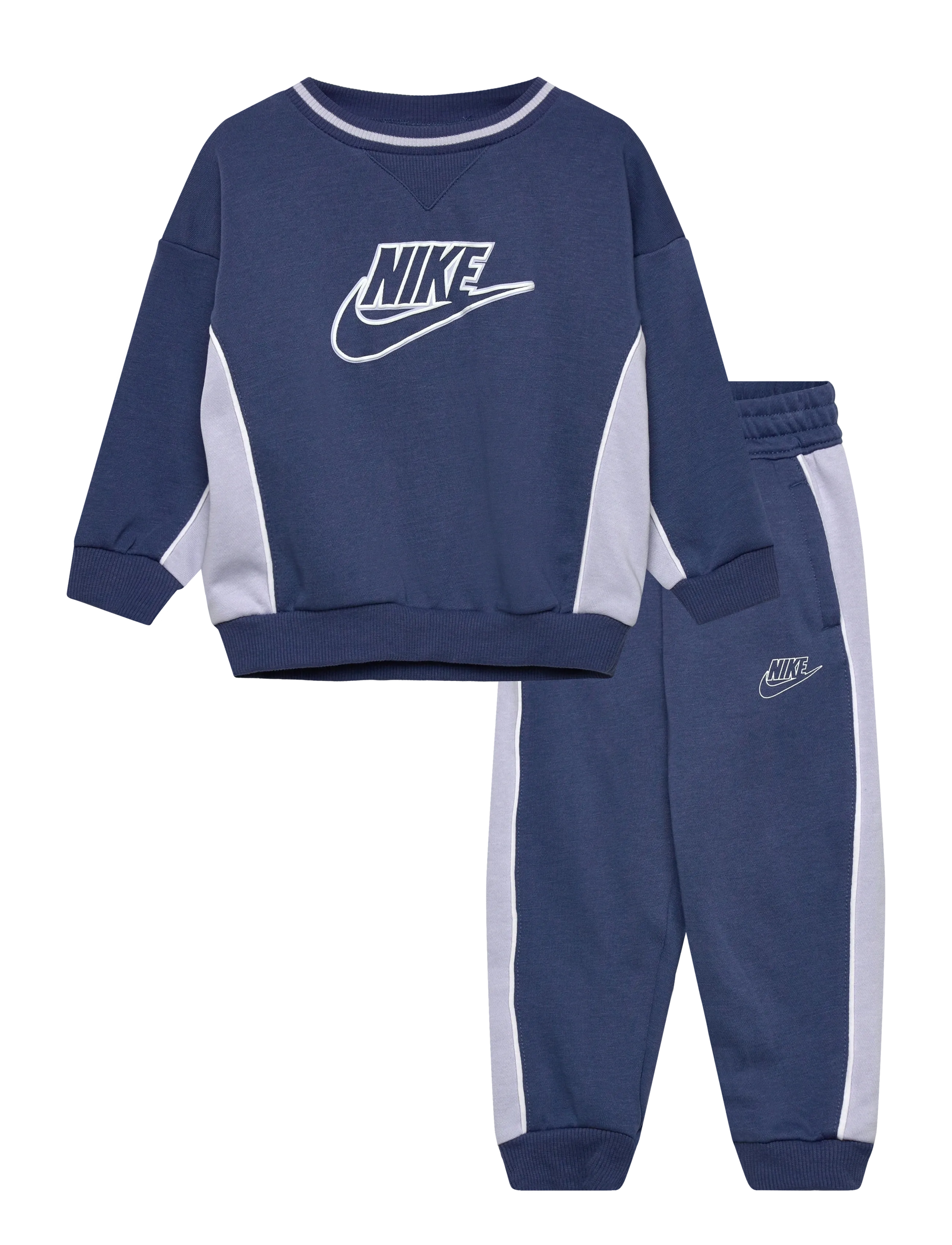 Nike T8-FRENCH TERRY PANT SET - Clothing - MYSTIC NAVY / navy