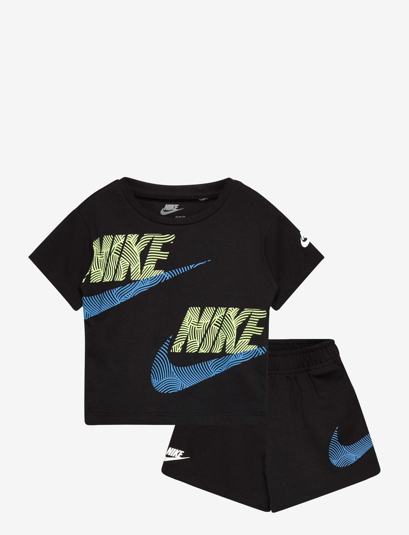 Nike - KS-KNIT SHORT SET - 2-delat set - black - 0