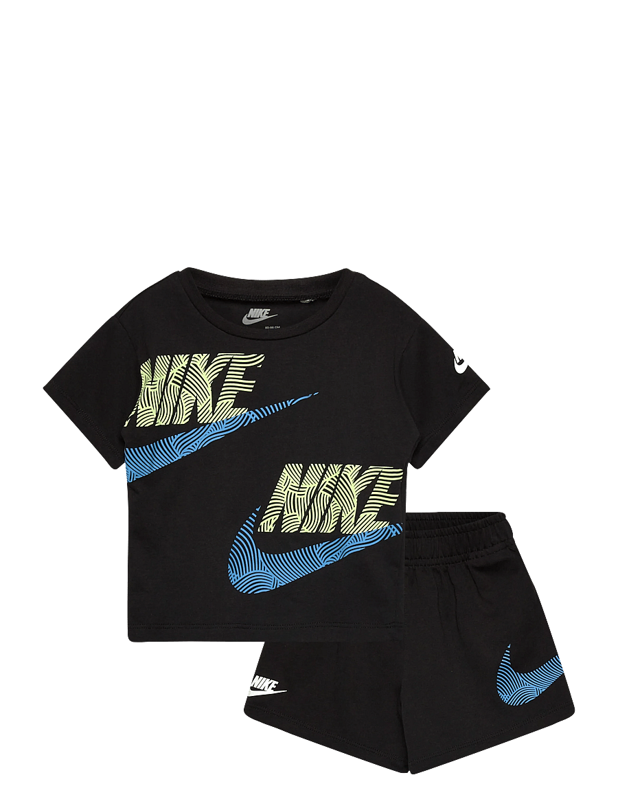 Nike - NIKE KNIT SHORT SET - 2-osalised komplektid - black - 0