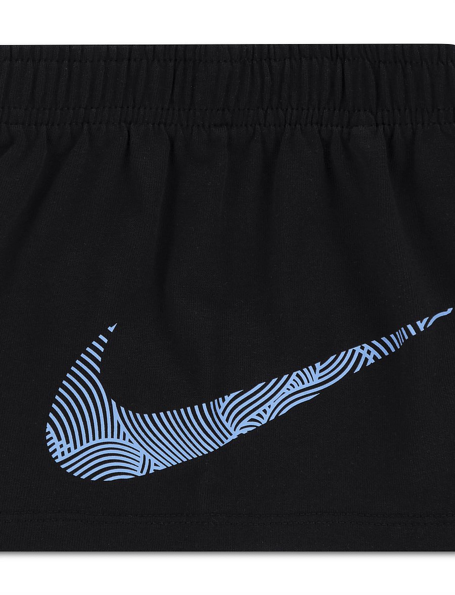 Nike - NIKE KNIT SHORT SET - zemākās cenas - black - 3