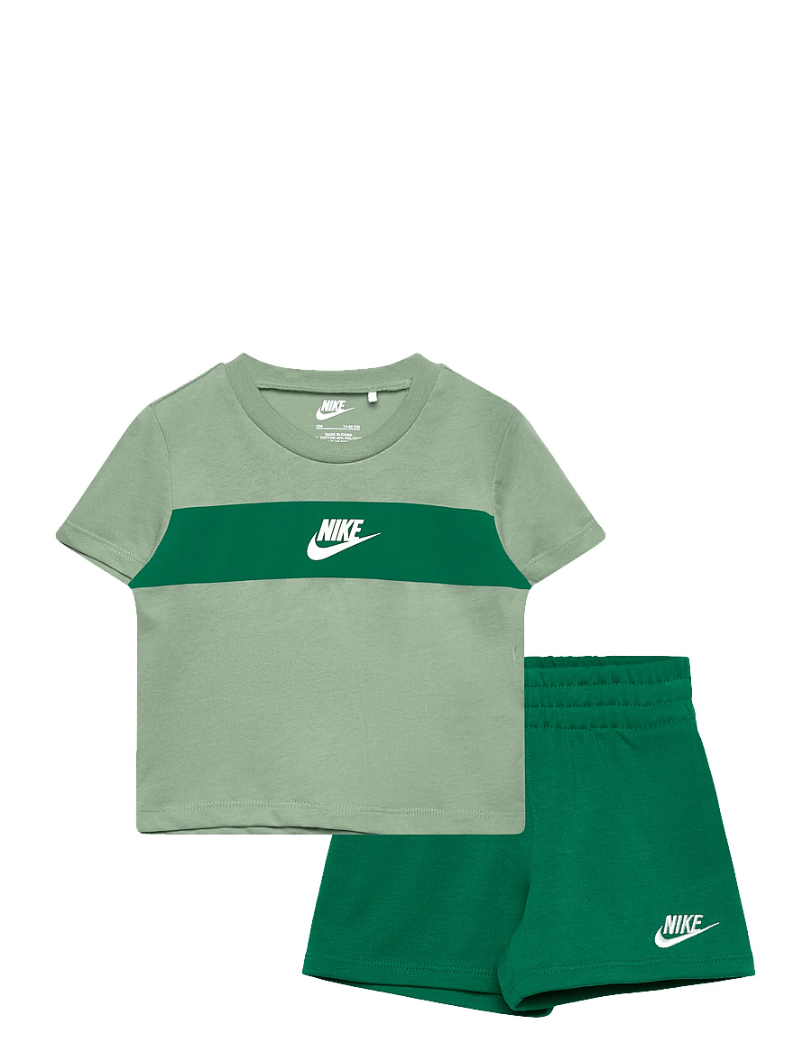 Nike - NIKE SPORTSWEAR FUTURA ICON SHORT SET - 2-delat set - green - 0