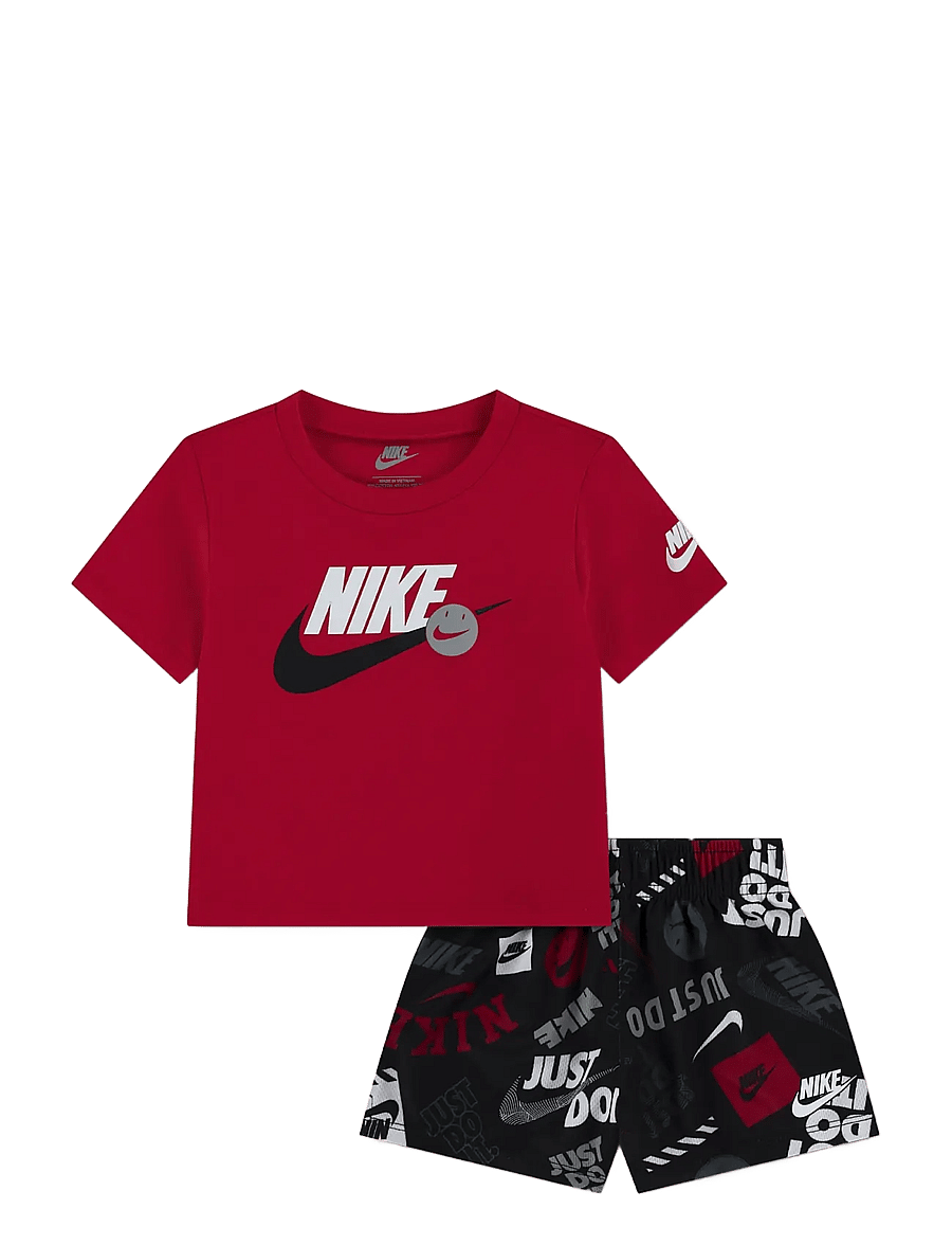 Nike - NIKE SPORTSWEAR TEE & SHORT SET - 2-osalised komplektid - black - 0