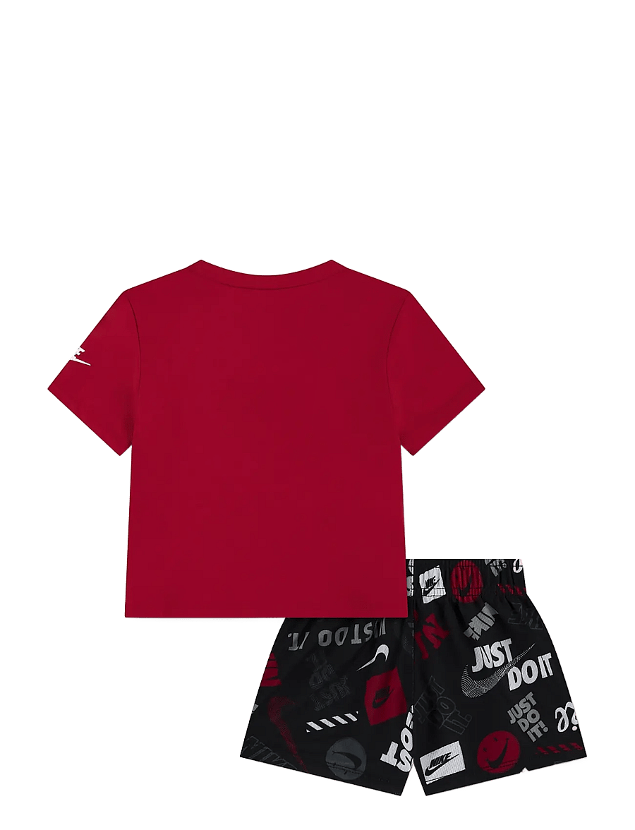 Nike - NIKE SPORTSWEAR TEE & SHORT SET - 2-osalised komplektid - black - 1