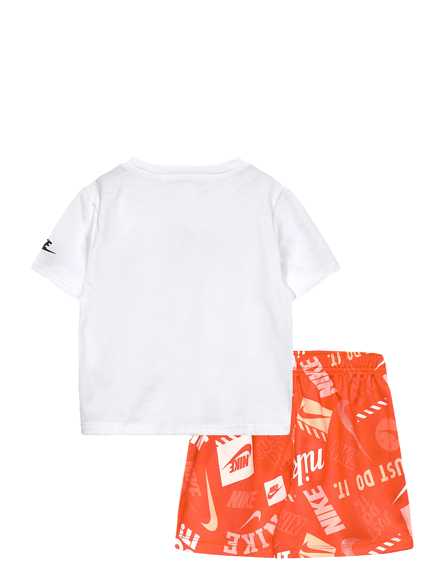 Nike - NIKE SPORTSWEAR TEE & SHORT SET - 2-teilige sets - orange - 1