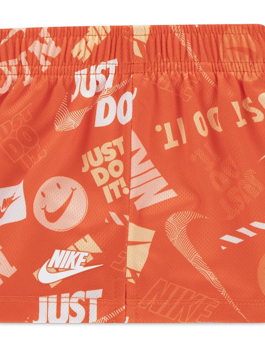 Nike - NIKE SPORTSWEAR TEE & SHORT SET - 2-delat set - orange - 2