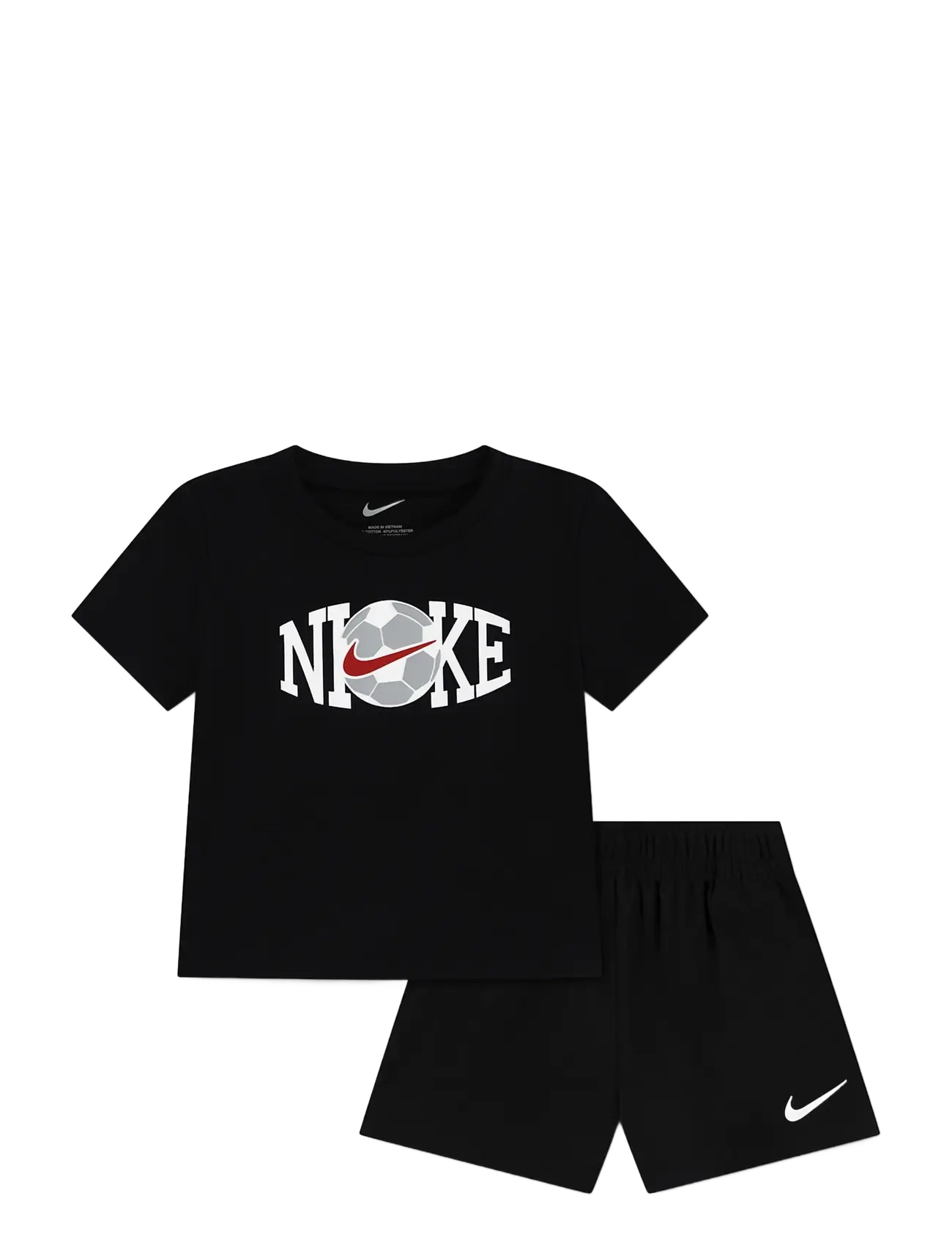 Nike Soccer Gfx Short Set, Fußball Grafik Shorts Set, Schwarz, Gr: 80