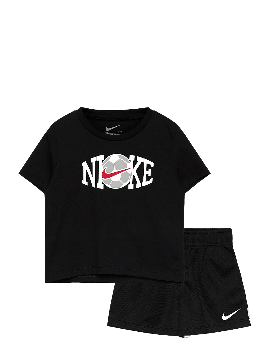 Nike - NIKE SOCCER GFX SHORT SET - matchende sæt - black - 0