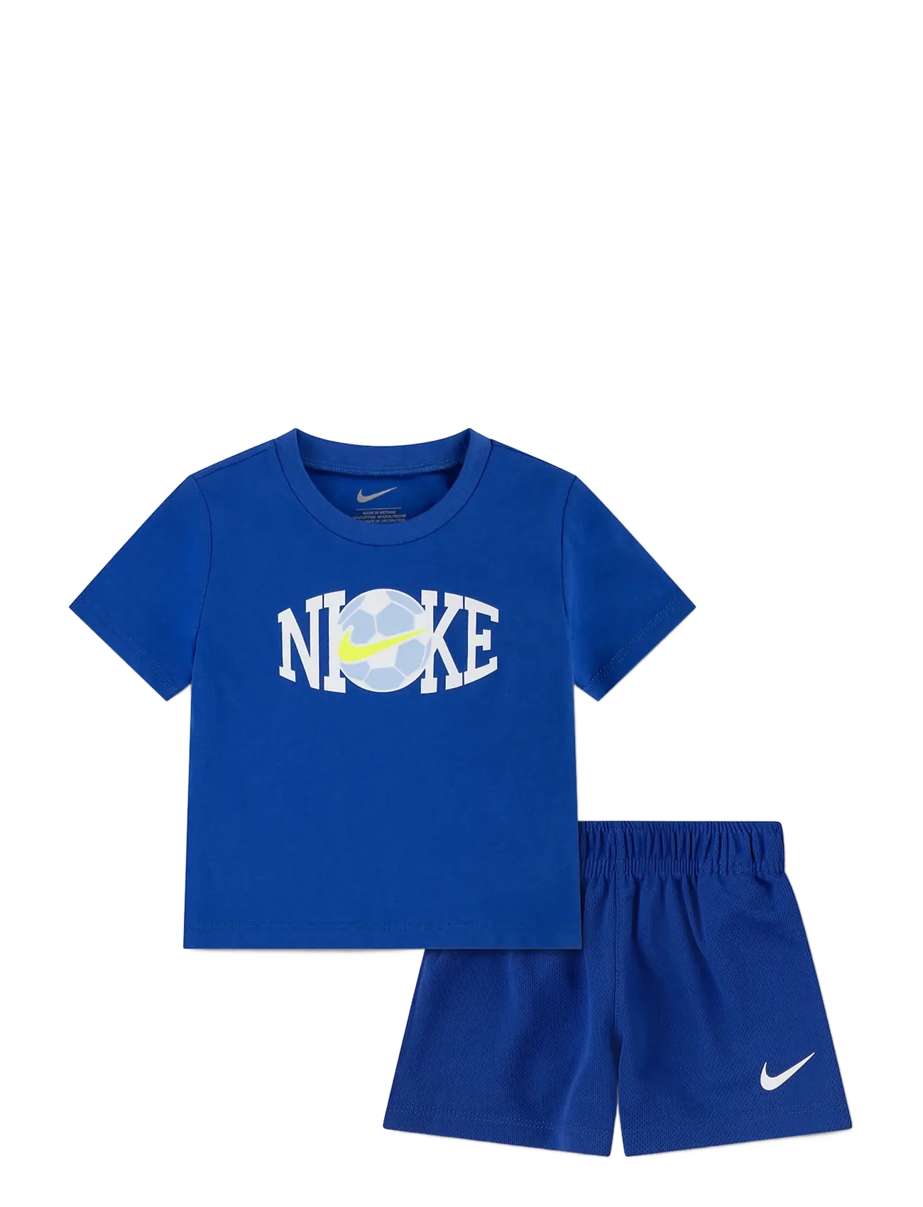 Nike Soccer Gfx Short Set, Fußball Grafik Shorts Set, Blau, Gr: 92
