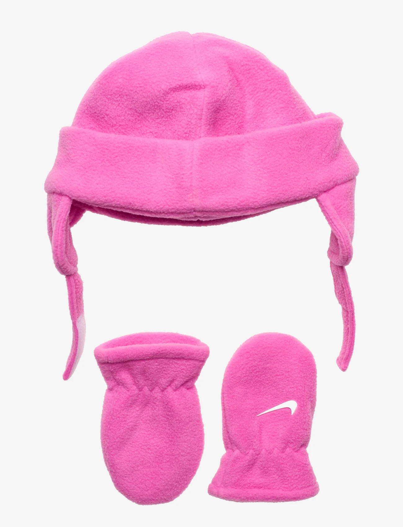 Nike - NAN SWOOSH BABY FLEECE CAP / NAN SWOOSH BABY FLEECE CAP - najniższe ceny - playful pink - 1