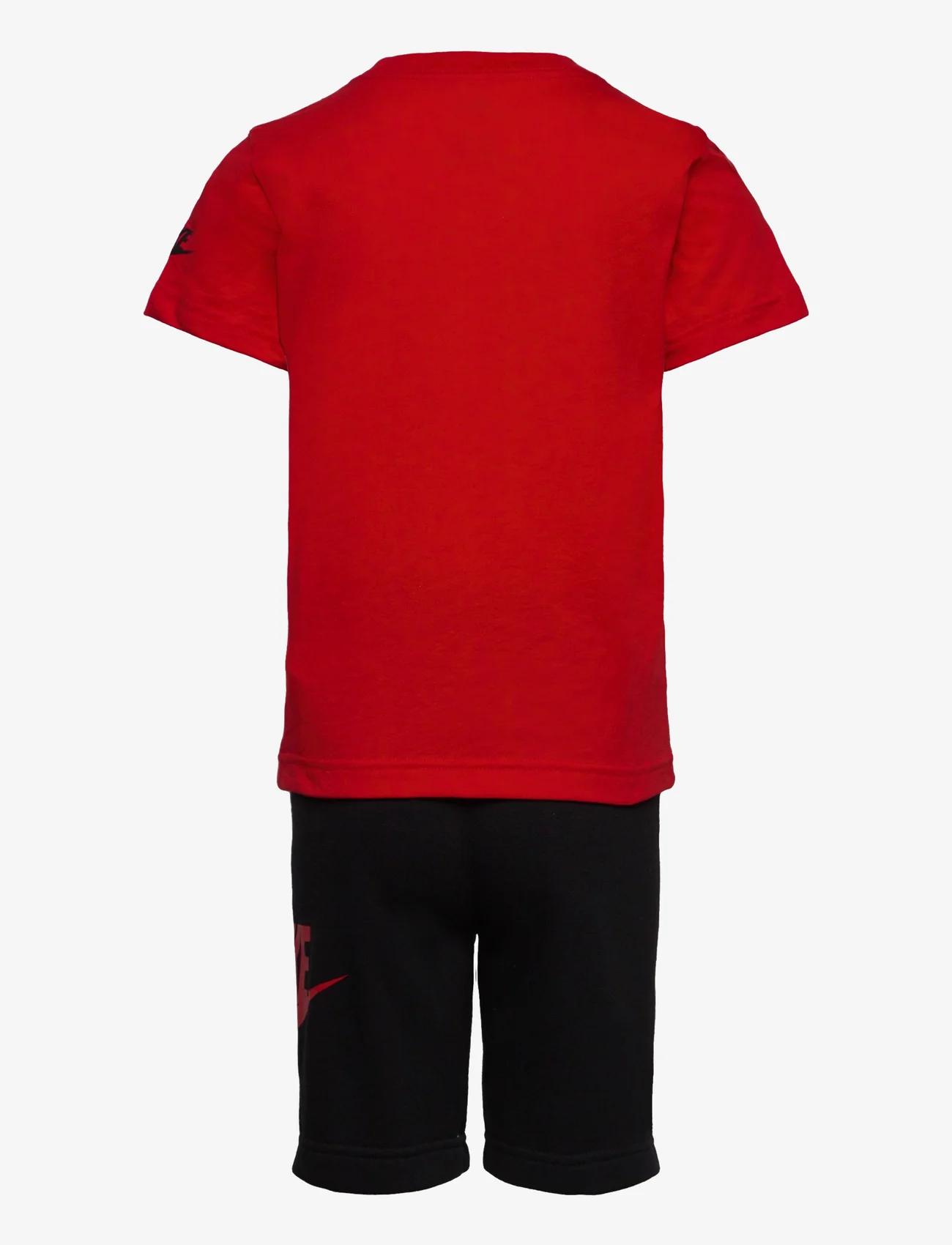 Nike - NSW FRENCH TERRY SHORT SET - lowest prices - black / university red) - 1