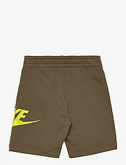 Nike - NSW FRENCH TERRY SHORT SET - sets with short-sleeved t-shirt - rough green - 3