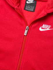 Nike - NKN CLUB FLEECE FZ HOODIE / NKN CLUB FLEECE FZ HOODIE - džemperi ar kapuci - university red - 2