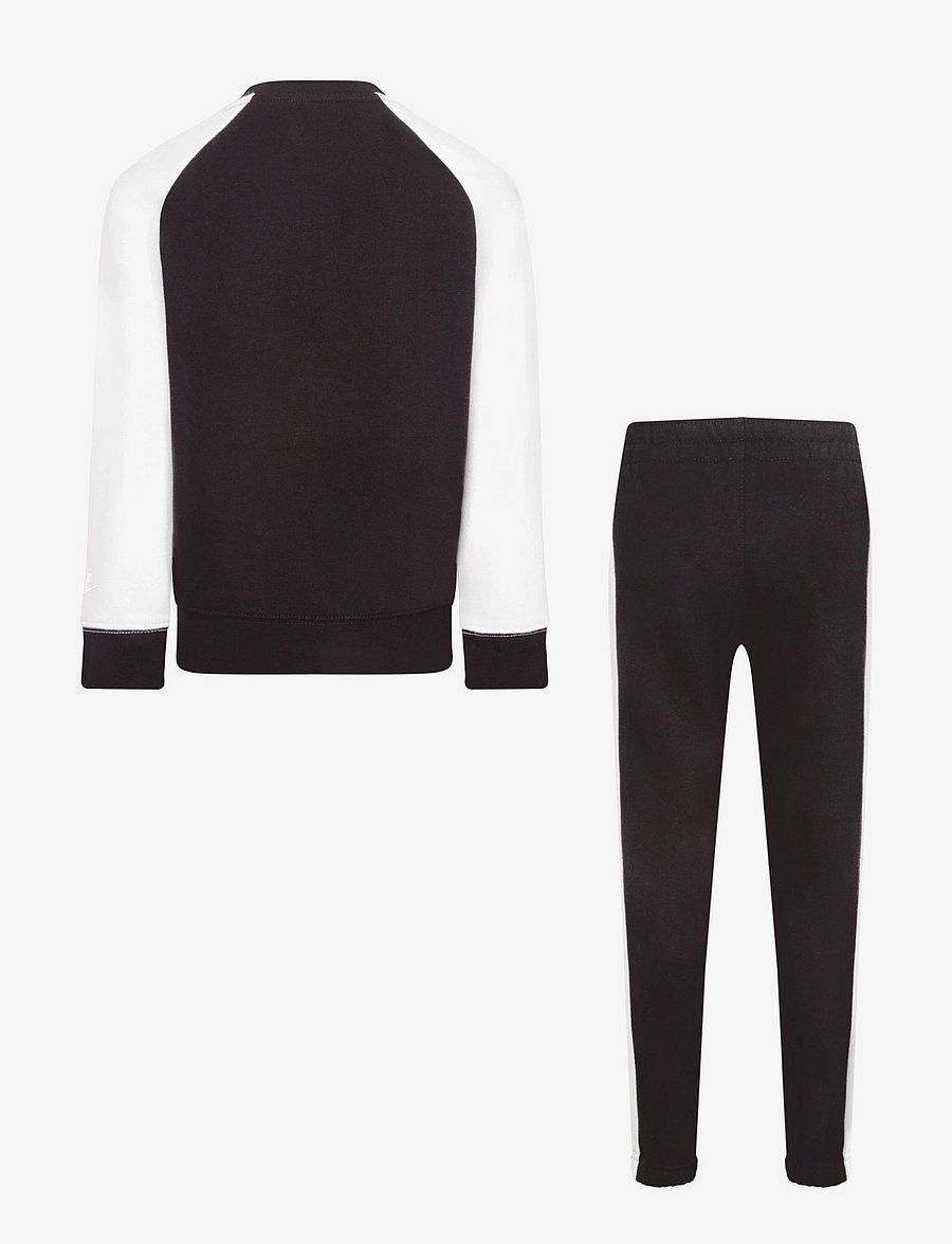 Nike - OVERSIZED FUTURA CREW SET - joggingset & tvådelade set - black - 2
