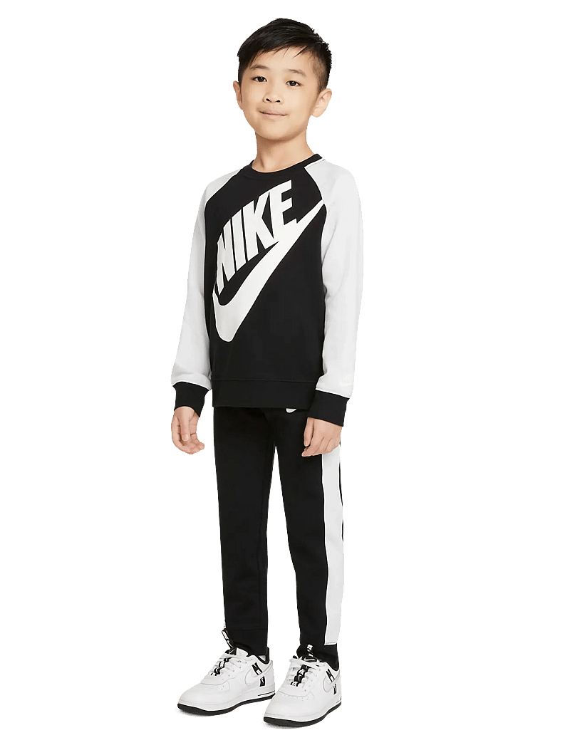Nike - OVERSIZED FUTURA CREW SET - trainingsanzug - black - 0