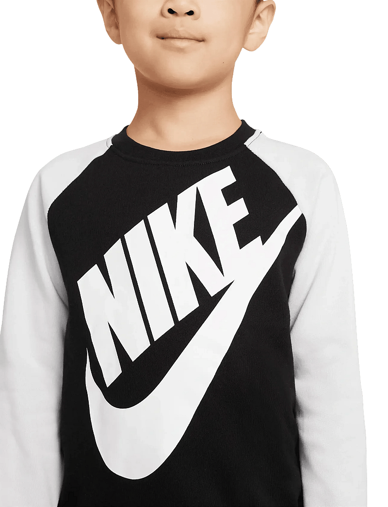 Nike - OVERSIZED FUTURA CREW SET - trainingsanzug - black - 4
