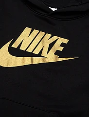 Nike - CLUB HBR PO - huvtröjor - black/metallic gold - 2