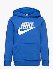 Nike - CLUB HBR PO - hoodies - game royal / lt smoke grey - 0