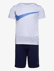 Nike - B NK DF DROPSETS SHORT SET - sets with short-sleeved t-shirt - midnight navy - 0