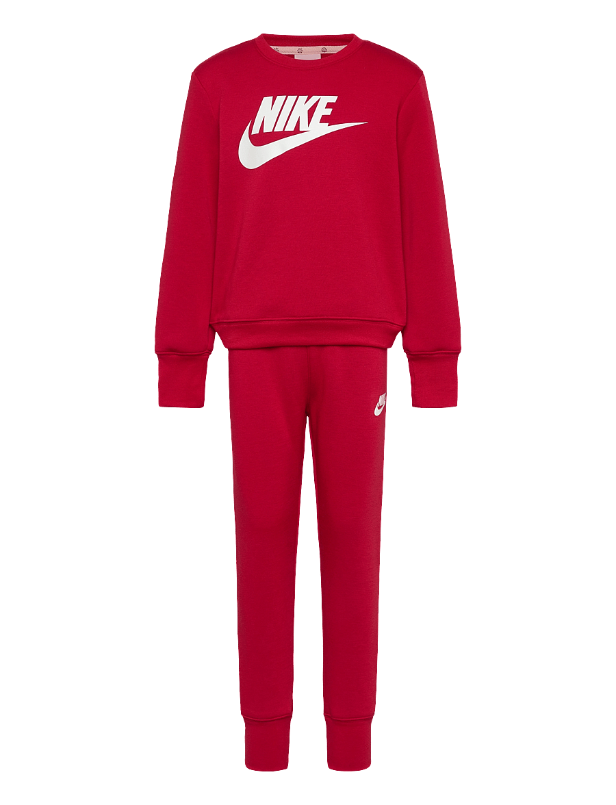 Nike - EE-FLEECE/TERRY SET - treningsdrakt og sett av 2 plagg - gym red - 0
