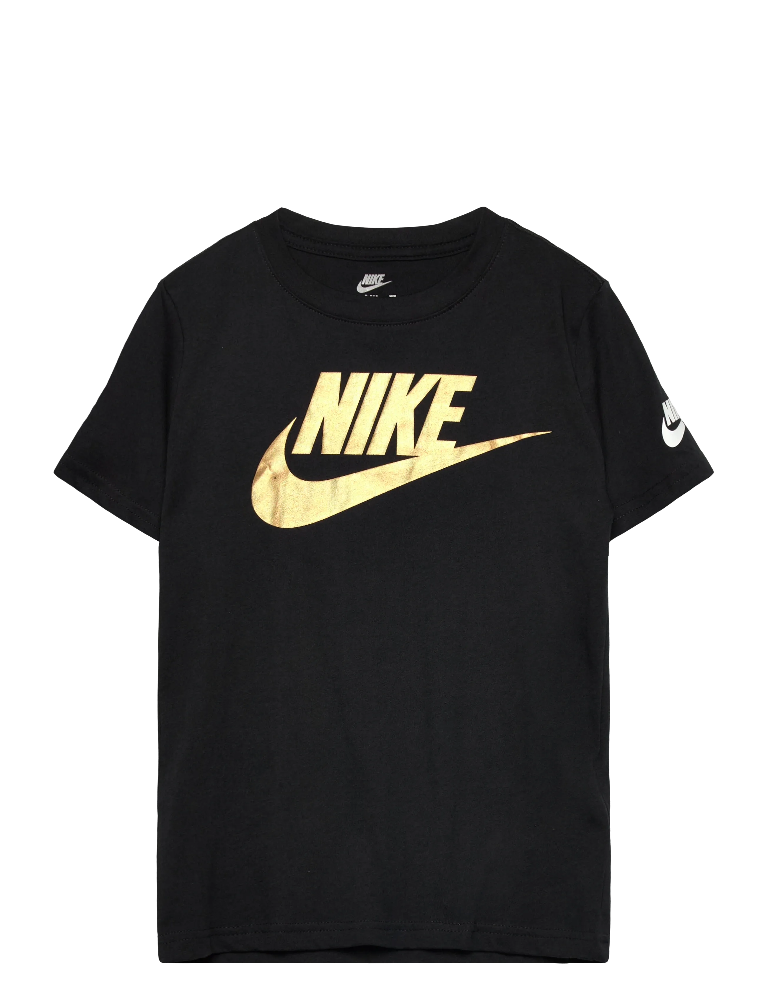 Nike TE-S/S TEE - Tøj - BLACK / black