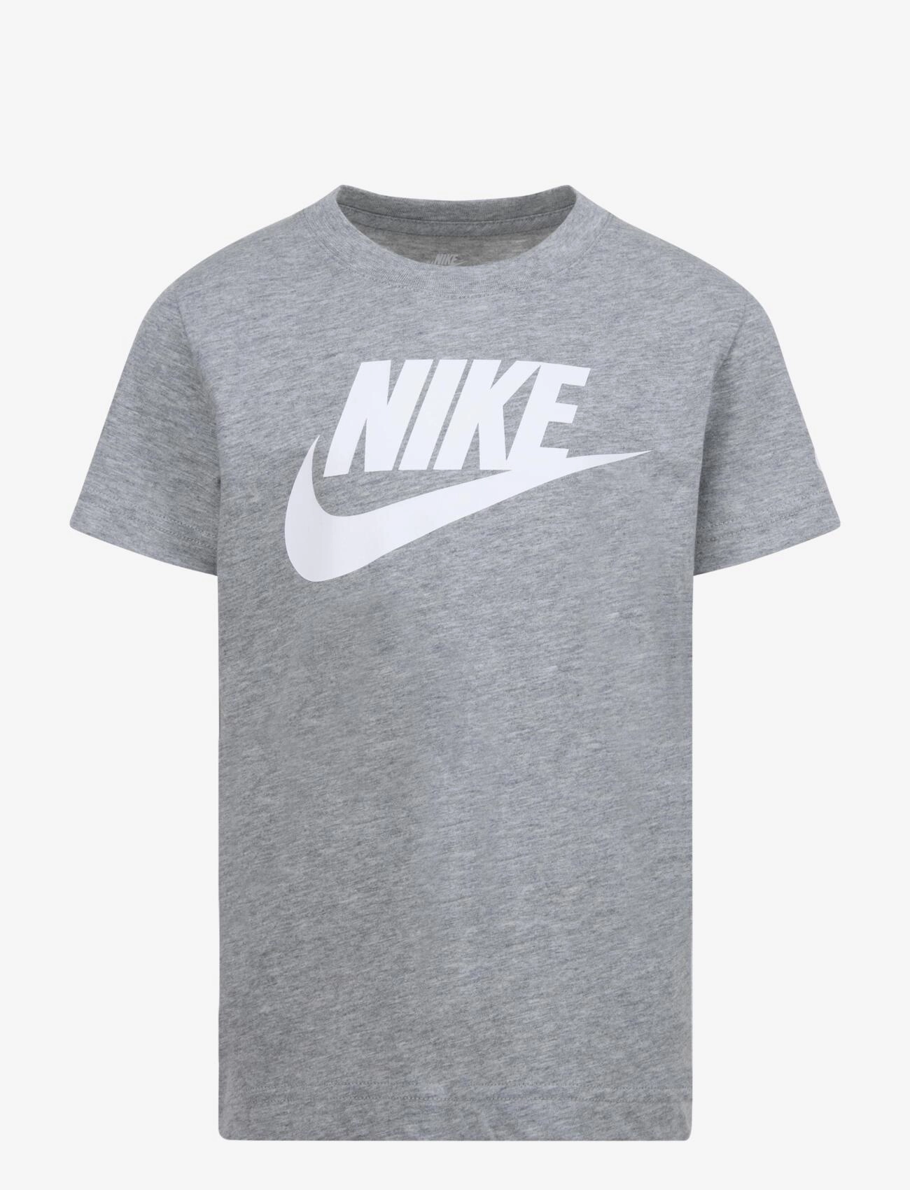 Nike TE-S/S TEE - Alussärgid - DK GREY HEATHER / grey