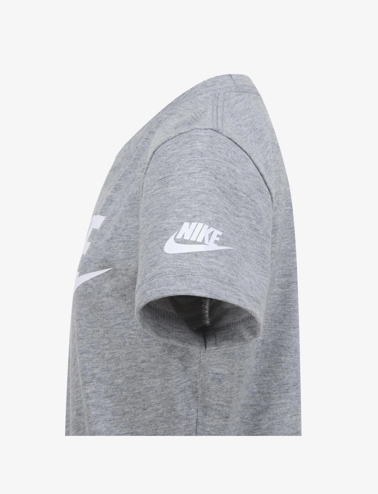 Nike - Nike Futura Evergreen Tee - kortärmade t-shirts - dk grey heather - 3