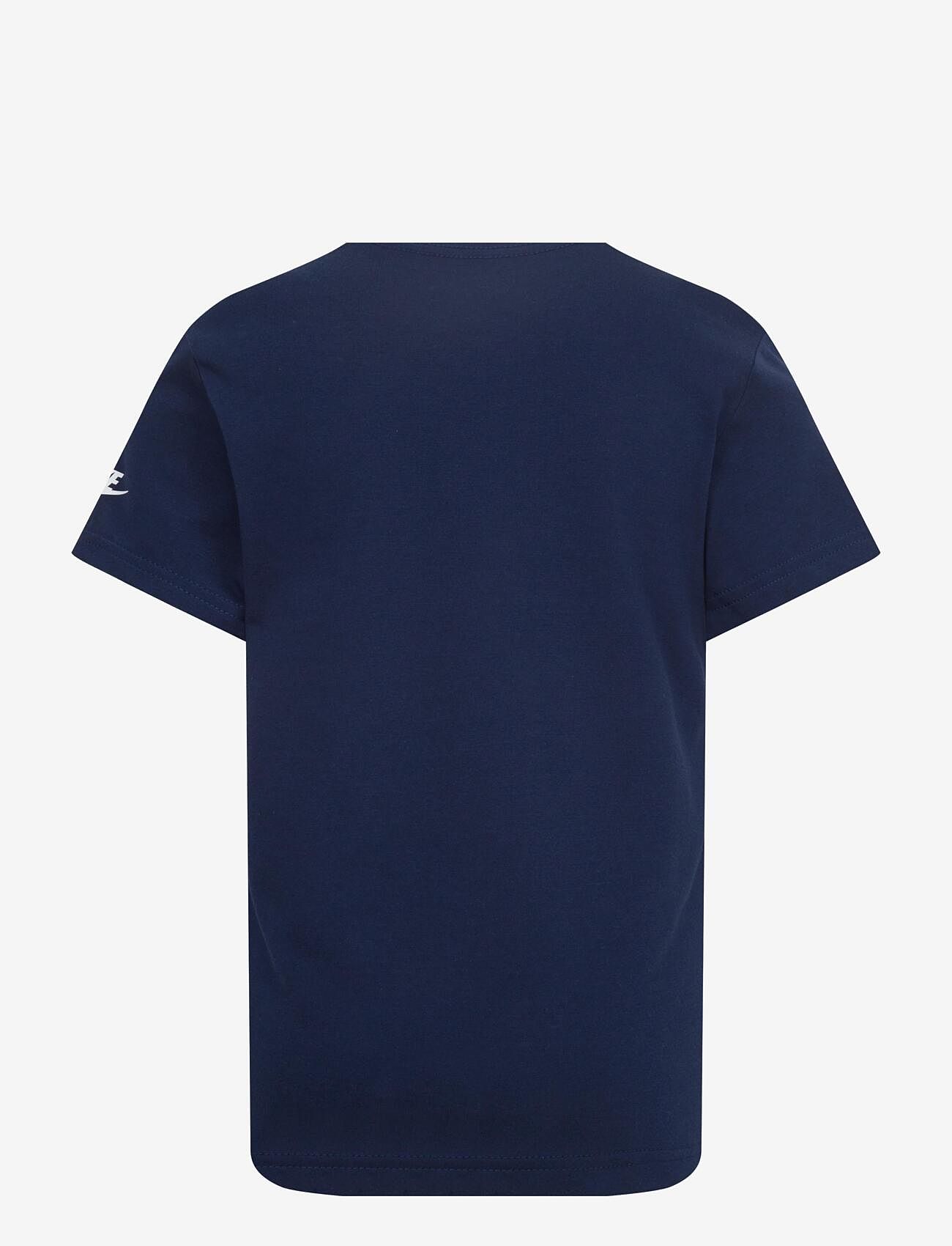 Nike - FUTURA SS TEE - kortärmade t-shirts - midnight navy / white - 2