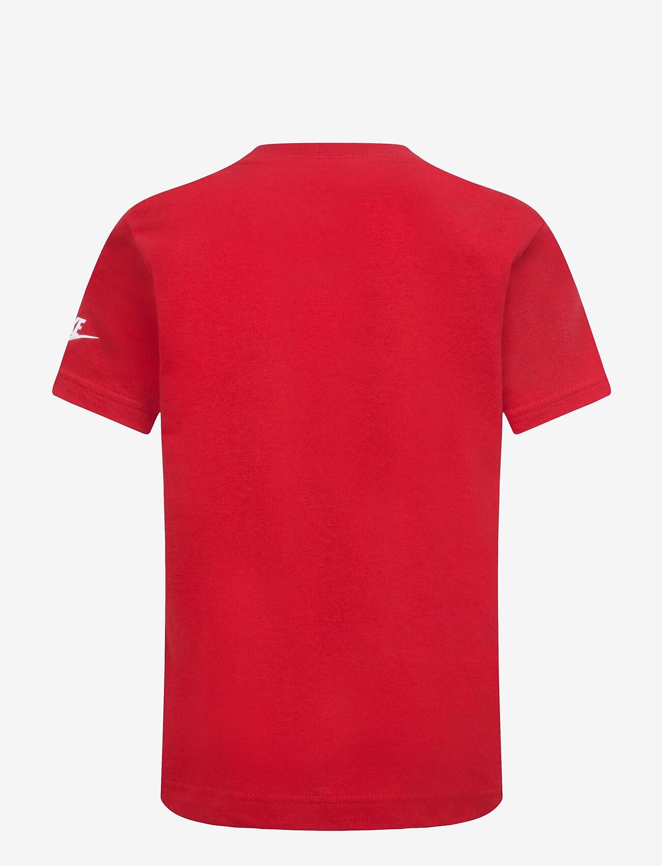 Nike - FUTURA SS TEE - kortärmade t-shirts - university red / white - 2