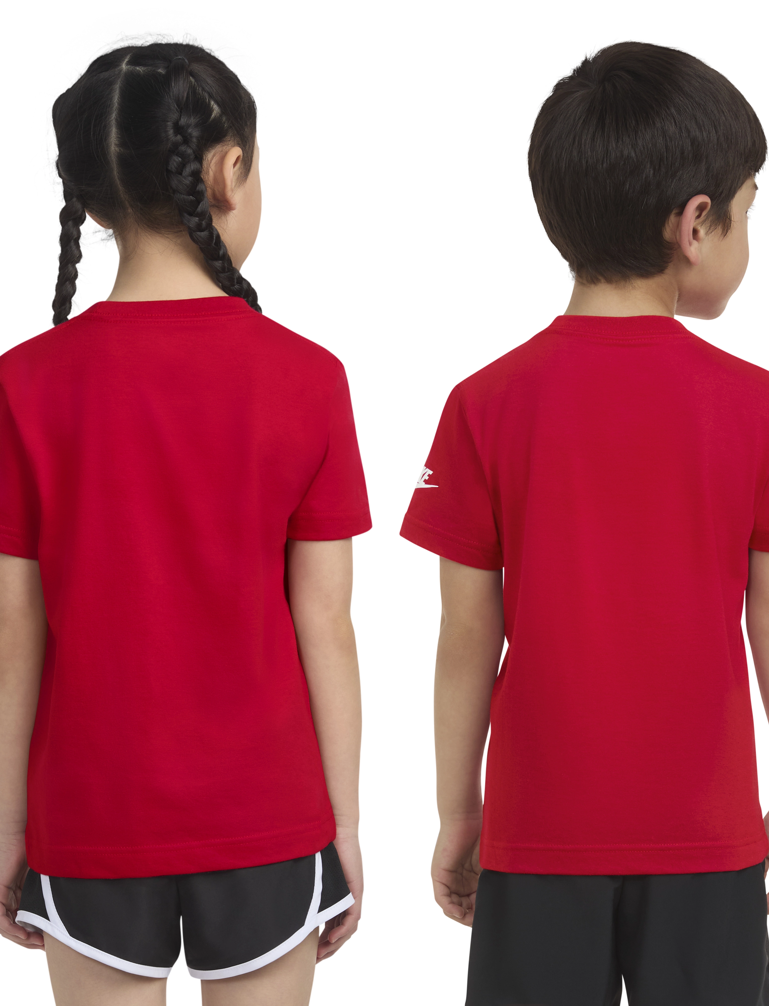 Nike - Nike Futura Evergreen Tee - kortärmade t-shirts - university red / white - 4