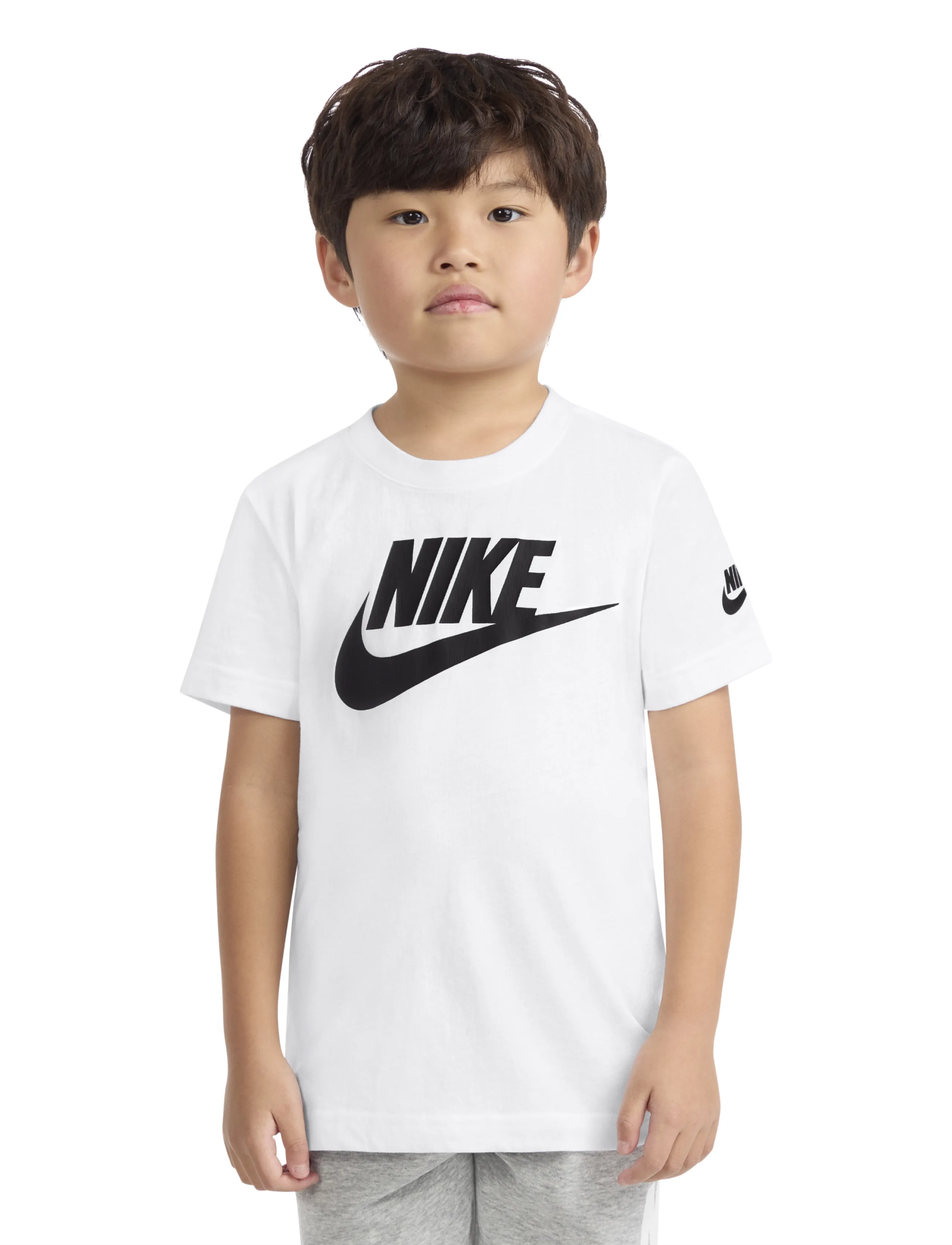 Nike Nike Sportswear Tee, 104/110, White, T-Shirts > Kortærmede, Børn