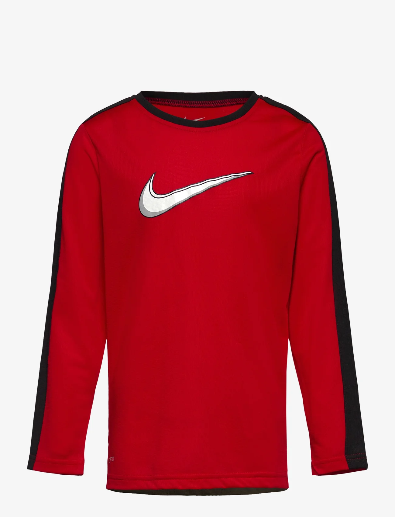 Nike - B NK ALL DAY PLAY LS KNIT TOP - långärmade t-shirts - university red - 0