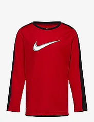 Nike - B NK ALL DAY PLAY LS KNIT TOP - långärmade t-shirts - university red - 0