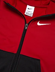 Nike - B NK THERMA FIT AOP SET - träningsoveraller - black/red - 6