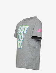 Nike - JDI 3D SHORT SLEEVE TEE - kortærmede t-shirts - dk grey heather - 2