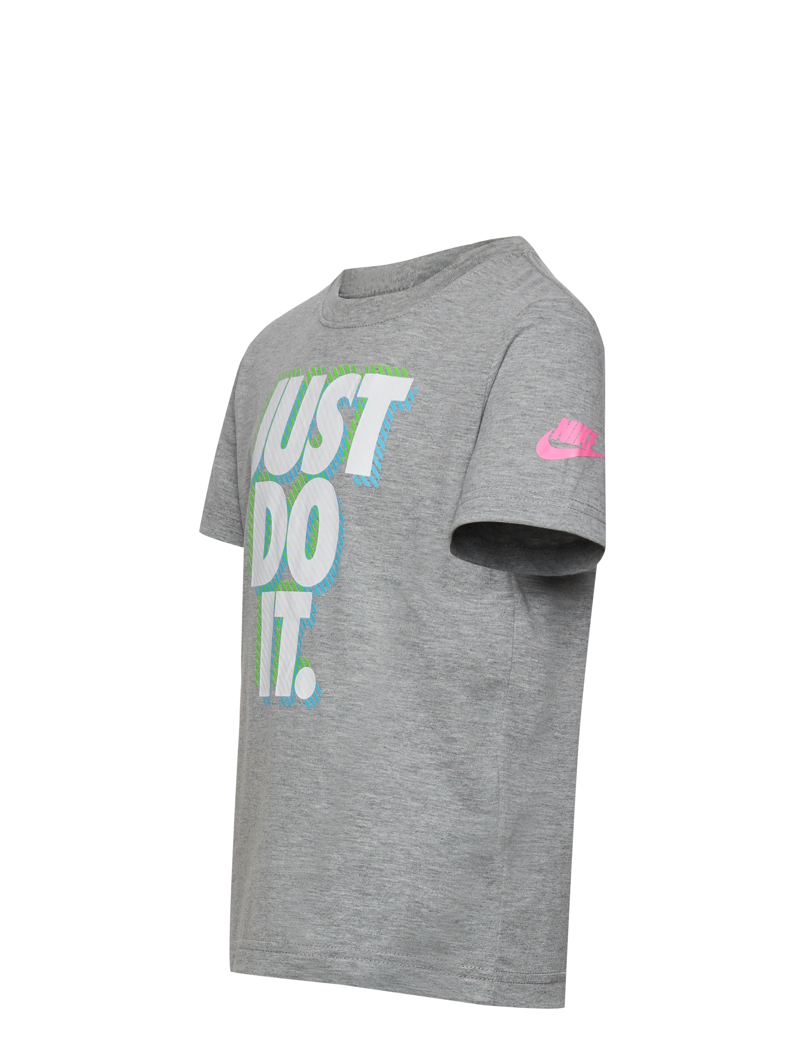 Nike - NKB JDI 3D SHORT SLEEVE TEE / NKB JDI 3D SHORT SLEEVE TEE - dk grey heather - 2